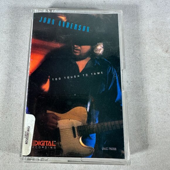 John Anderson Too Tough To Tame Cassette Tape 1989 Country Music HQ MCA Records - Picture 1 of 4